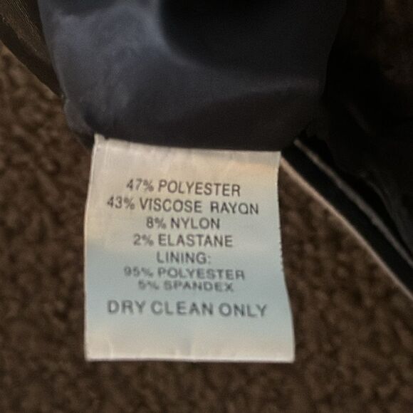 TRINA TURK Women’s Black & White Belted Zebra Stripe 3/4 Sleeve Dress Size 6 - Picture 8 of 8